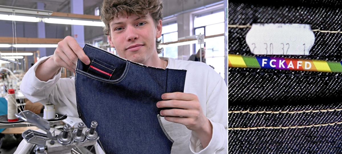 „Von Nachfragen überrollt“: Augsburger Firma Manomama produziert jetzt Anti-AfD-Jeans