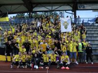 Mit vielen Fans war der SV Mauren nach Donauwörth gereist. Am Ende durften alle den Klassenerhalt des Teams bejubeln.