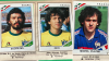 Socrates, Zico oder Platini: Sticker der WM-Stars von 1986.