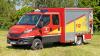 Das neue Feuerwehrfahrzeug der Freiwilligen Feuerwehr Oberknöringen.