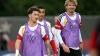 Nick Woltemade (r.) ist in der Nationalmannschaft nicht mehr in der Startelf gesetzt.