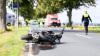 Zwischen Dorschhausen und Bad Wörishofen kam es zu einem Unfall mit einem Leichtkraftrad. (Symbolbild)
