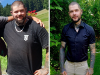 Georg Michailidis aus Jettingen setzte bei seiner „Diätreise“ auf gesunde Ernährung und Training.