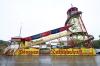 Eigentlich wird die Spiral-Turm-Rutschbahn „Toboggan“ nur auf dem Münchner Oktoberfest aufgebaut. Heuer ist sie die Attraktion der Landsberger Wiesn.