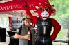Josef Wille aus Donauwörth in Chicago beim letzten Testspiel der deutschen Nationalmannschaft vor der Fußball-WM in den USA.