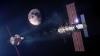 Ursprünglich sah das Projekt auch einen Außenposten am Mond namens «Lunar Gateway» vor - hier eine grafische Darstellung.