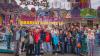 13 Gewinnerinnen und Gewinner und ihre Begleitungen waren am Dienstag hinter den Kulissen der Mess' unterwegs.