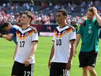 Noch Luft nach oben: Florian Wirtz und Jamal Musiala nach der WM-Generalprobe in Chicago. (Archivbild)