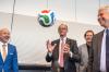 Der Bundeskanzler ist im WM-Fieber