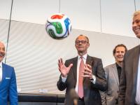 Der Bundeskanzler ist im WM-Fieber