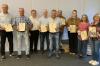 Abschied von acht Gemeinderäten in der vergangenen Sitzung in Zusamaltheim: (von links) Hans-Jörg Link, Leonhard Mordstein, Stephan Lutz, Walter Schwarzmann, Josef Schmalz, Michael Mengele, Judith Deppenwiese, Claudia Treu und Eva-Maria Birkholz.