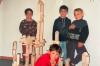 Manuel Knoll (links) zählte zu den ersten Kindern, die den neuen Kindergarten Adolph Kolping besuchten. In der Spielecke ist der heutige Abgeordnete mit (von links) Daniel Ballis, Benedikt Veh und Jochen Schaller zu sehen.