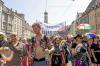 In seiner jetzigen Form gibt es den Christopher Street Day in Augsburg seit 2014. Das Foto entstand 2025.