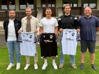 Haben in der kommenden Saison beim FC Ehekirchen das sportliche Sagen: (Von links) Simon Schmaus (Abteilungsleiter), Max Seitle (Co-Trainer), Jonas Halbmeyer (Trainer), Moritz Maiershofer (Co-Trainer) und Markus Bissinger (Abteilungsleiter).