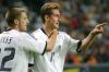 Der dreifache Miroslav Klose (r) beim höchsten deutschen WM-Sieg. (Archivbild)