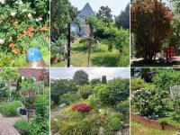 Collage Gartenbilder Landkreis Augsburg