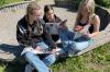 Lesen, entdecken, mitreden heißt es für die Jugendlichen.
