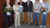 Das Bild zeigt Christine Birnstein, Brigitte Fröhlich, Fritz Rott,  Dr. Rudolf Brachmann, Franziska Fink und Marianne Anders.