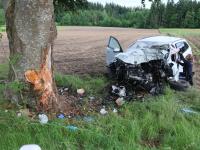 Zwischen Kammlach und Erkheim ist ein 43-Jähriger bei einem Unfall ums Leben gekommen.