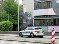 An einer Schule im Augsburger Stadtteil Göggingen lief am Donnerstag ein Polizeieinsatz.