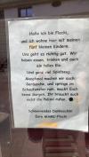 Wer eine Katze im Brillenladen entdeckt, könnte meinen, sie sei eingesperrt. Aber keine Sorge: Flecki geht es gut.