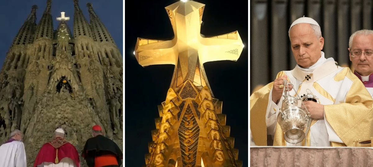 Sagrada Família: Das sagen Papst Leo und Medien über das Gartner-Kreuz aus Gundelfingen