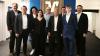 Vorne, von links: Bereichsleiter VR-FirmenkundenZentrum Peter Klemm, Alina Rose, Vorstandsvorsitzender Stefan Jörg, Ferdinand Reichenberger und Vorstand Martin Egger; hinten, von links: Generalbevollmächtigter Albert Rösch, Leiterin Immobilienverwaltung und -entwicklung Bettina Knoll, Jubilar Josef Lindauer und Bereichsleiter Privatkunden Marco Burgmann.