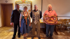 Die neuen SchützenkönigInnen (von links): Sportleiter Alexander Bleicher, Jutta Lerchenmüller, Lothar Bauer und Bernhard Mayr.