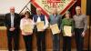 Von links: Leonhard Westermeier, Angelika Happach, Wolfgang Happach, Claus Thielert, Ute Thielert und Markus Bernhard.