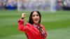 Schauspielerin Salma Hayek als WM-Botschafterin.