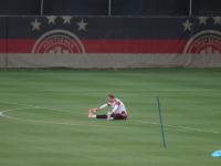 Im Training tastet sich Neuer an die WM-Form heran.