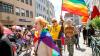 Gute Stimmung, gutes Wetter: Beim Christopher Street Day 2026 in Augsburg war am Samstag viel los.
