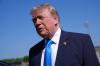 US-Präsident Donald Trump spricht zur Presse.