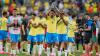 Startete mit einem Remis ins Turnier: Rekordweltmeister Brasilien.