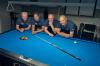 Den Durchmarsch in die Oberliga geschafft hat Lauingen I (linkes Bild, von links): Franz Aninger, Juliano Reinhardt, Markus Werner, Patrick Schrepper.