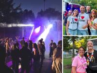 Auf den zwei Bühnen wurde im Eichwaldbad verschiedenen Musikgeschmäckern Rechnung getragen. Ob Malle oder Ibiza, die Gäste feierten auch in kreativen Outfits. Benedikt und Heike Kirzinger (Bild unten rechts) haben ihre Liebe zu Mallorca dabei erst vor einem Jahr entdeckt.