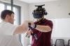 Einsatz von Virtual Reality bei der Ausbildung der neuen S-Bahn-Akademie. 2026 © Deutsche Bahn AG / Thomas Kiewning