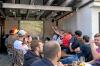 Siebenmal konnten die Fans der deutschen Nationalmannschaft beim Public Viewing im Heuboden in Zusmarshausen jubeln.