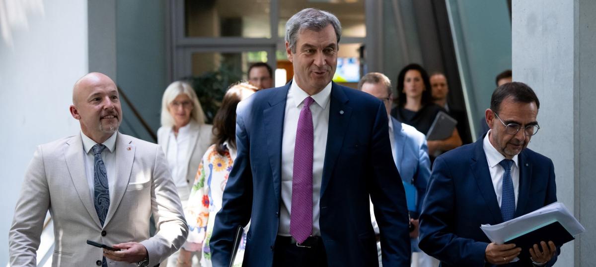 Nach heftiger Kritik am CSU-Chef: So war das erste Aufeinandertreffen von Söder und Weber