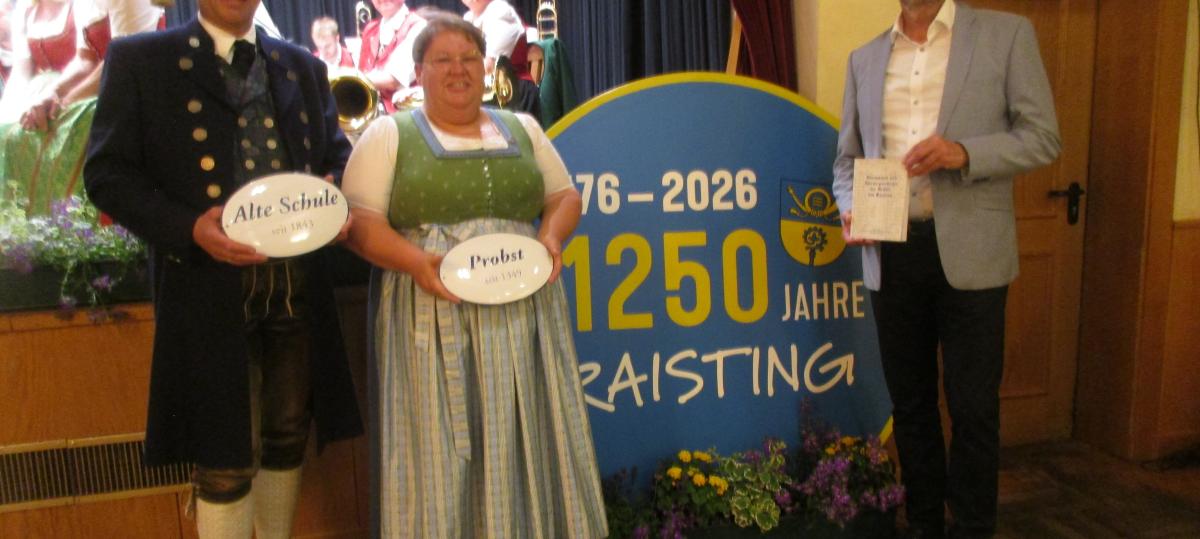Bei der 1250-Jahr-Feier blicken die Raistinger auch in die Zukunft
