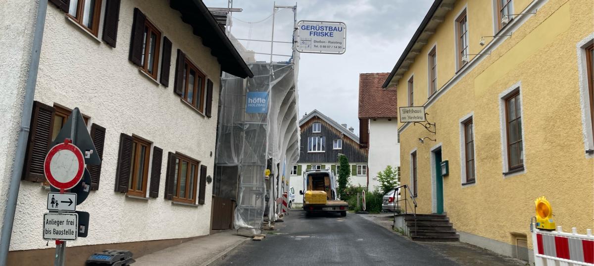 Baustelle am Kirchsteig in St. Georgen wird kontrovers diskutiert