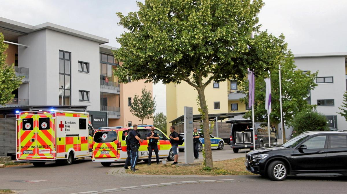 Polizeieinsatz in Nördlingen: Würzburger Straße nach Bedrohung abgeriegelt