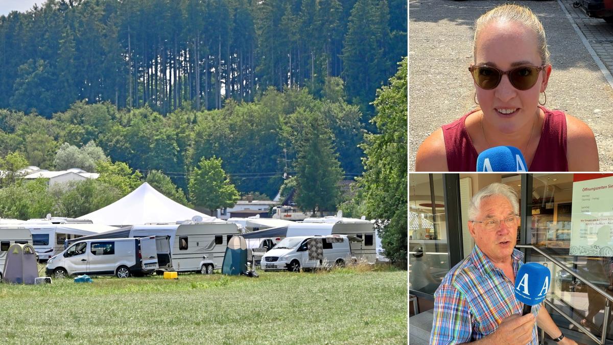 Illegal camp in Fischach: How residents and the municipality react in the ...