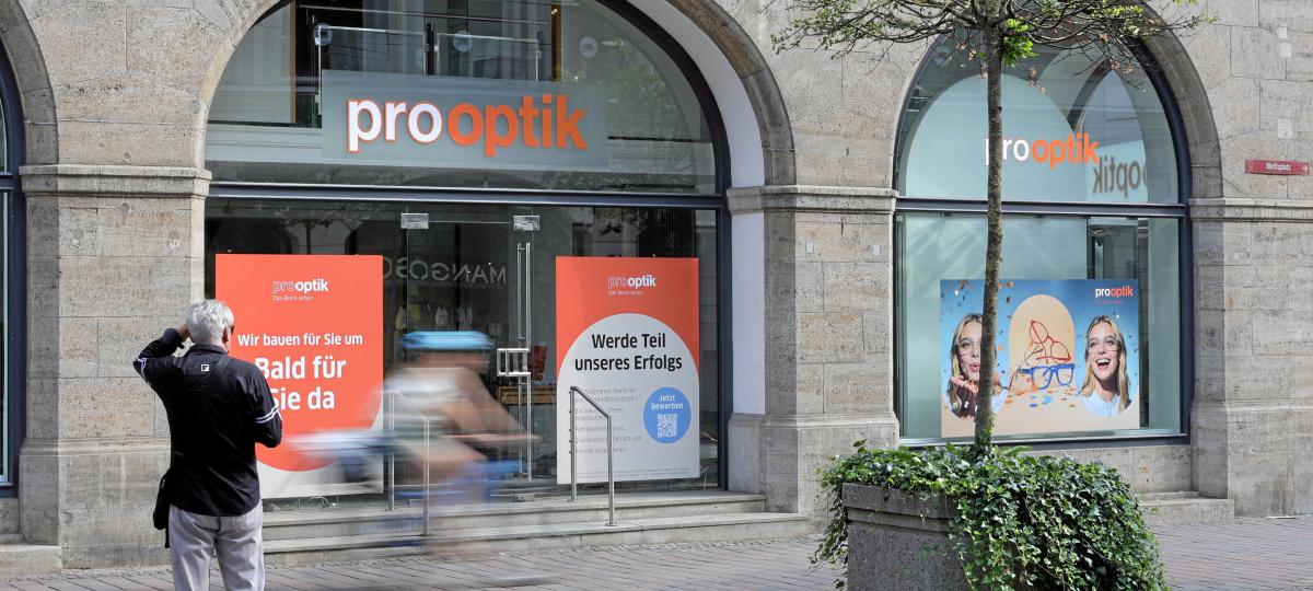 Optikerkette zieht neu in die Augsburger Innenstadt