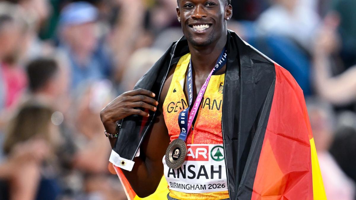 Photo: augsburger-allgemeine.de Owen Ansah Wins European 100m Bronze Amid Doping Ban Threat
