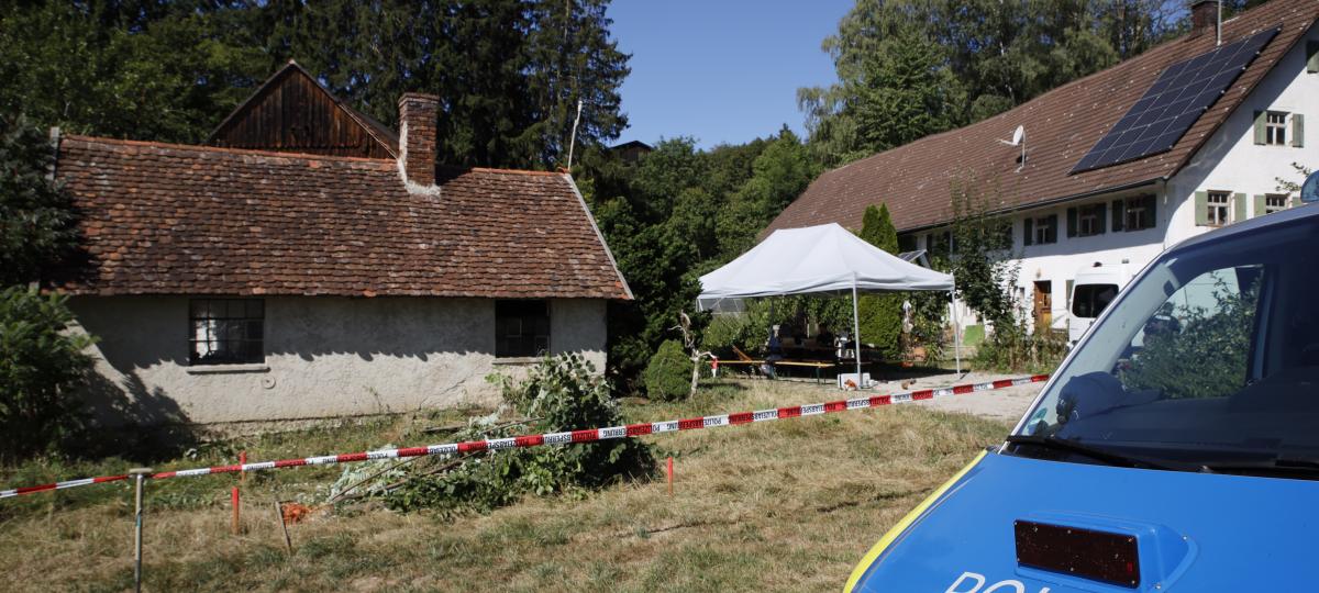 Nach der „Hinrichtung“ auf dem Einödhof: Neue Durchsuchung am Tatort im Unterallgäu