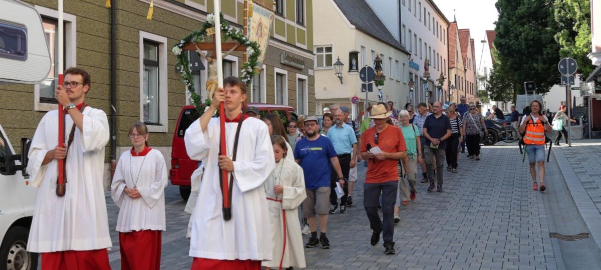Afra-Wallfahrt der Pfarrei St. Jakob