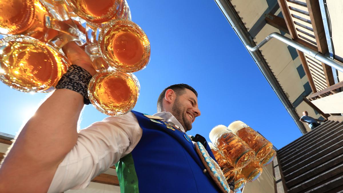 Bier auf dem Oktoberfest: Die sechs Wiesn-Biere kommen aus nur vier ...