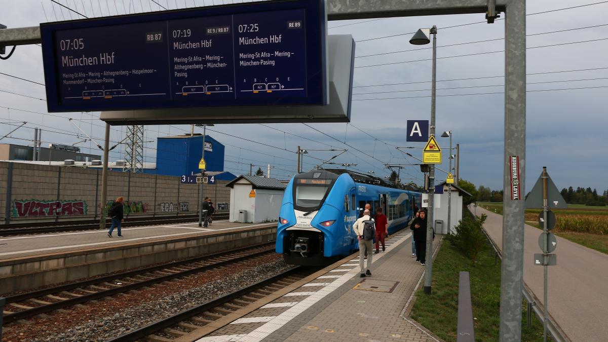 Bahn-Baustelle 2027: Kein Regionalzug-Halt ab Augsburg in Hochzoll ...