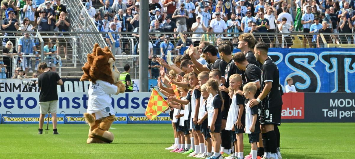 Ein denkwürdiger Auftritt des TSV Landsberg in der Fußball-Regionalliga